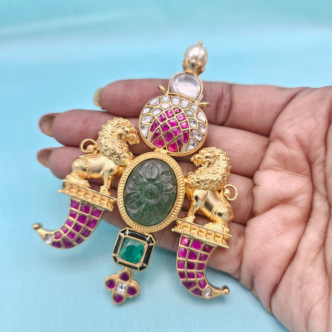 Kundan Silver Puligoru
