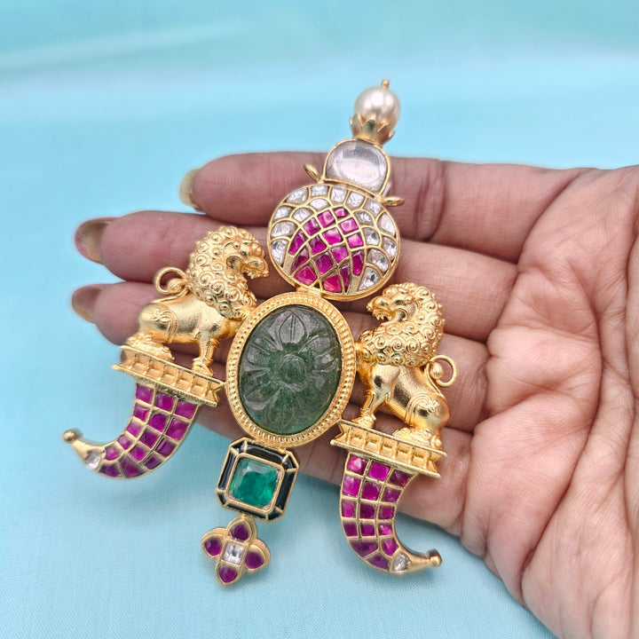 Kundan Silver Puligoru