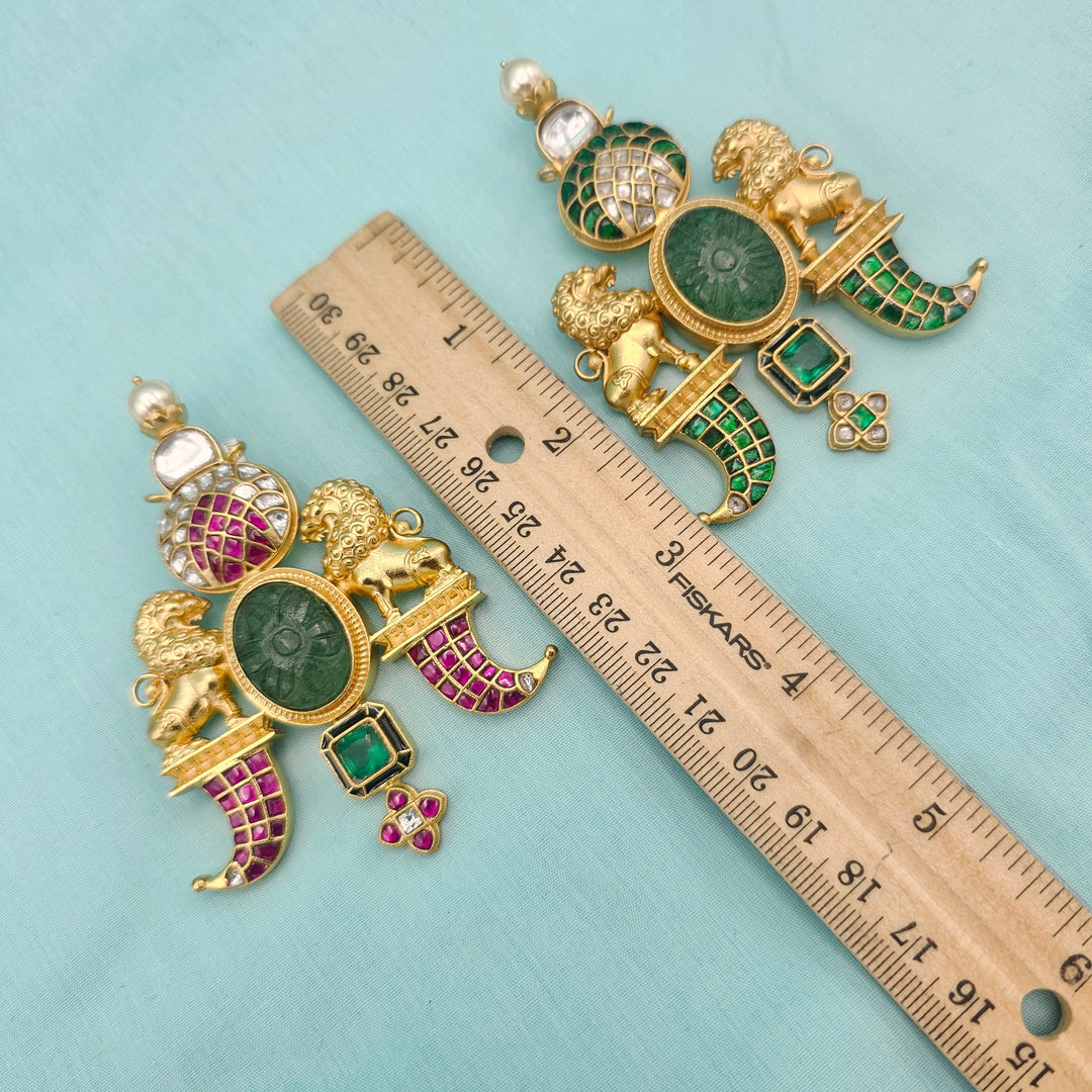 Kundan Silver Puligoru