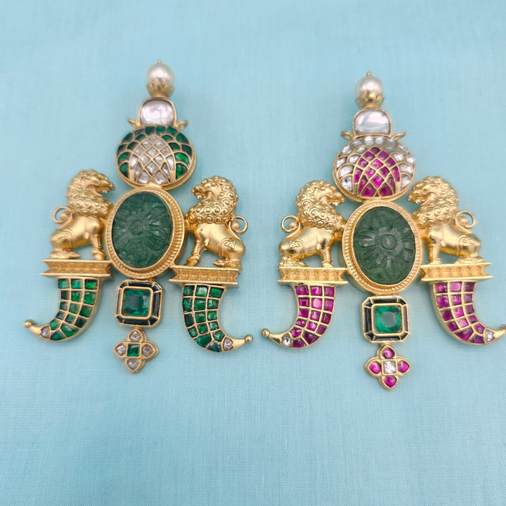 Kundan Silver Puligoru