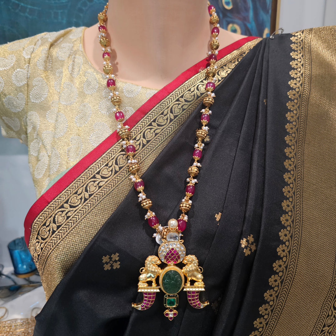Kundan Silver Puligoru