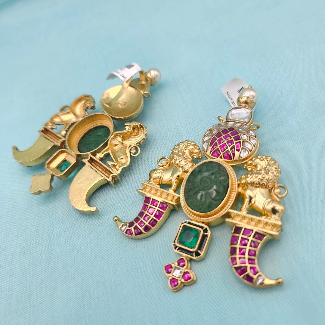 Kundan Silver Puligoru