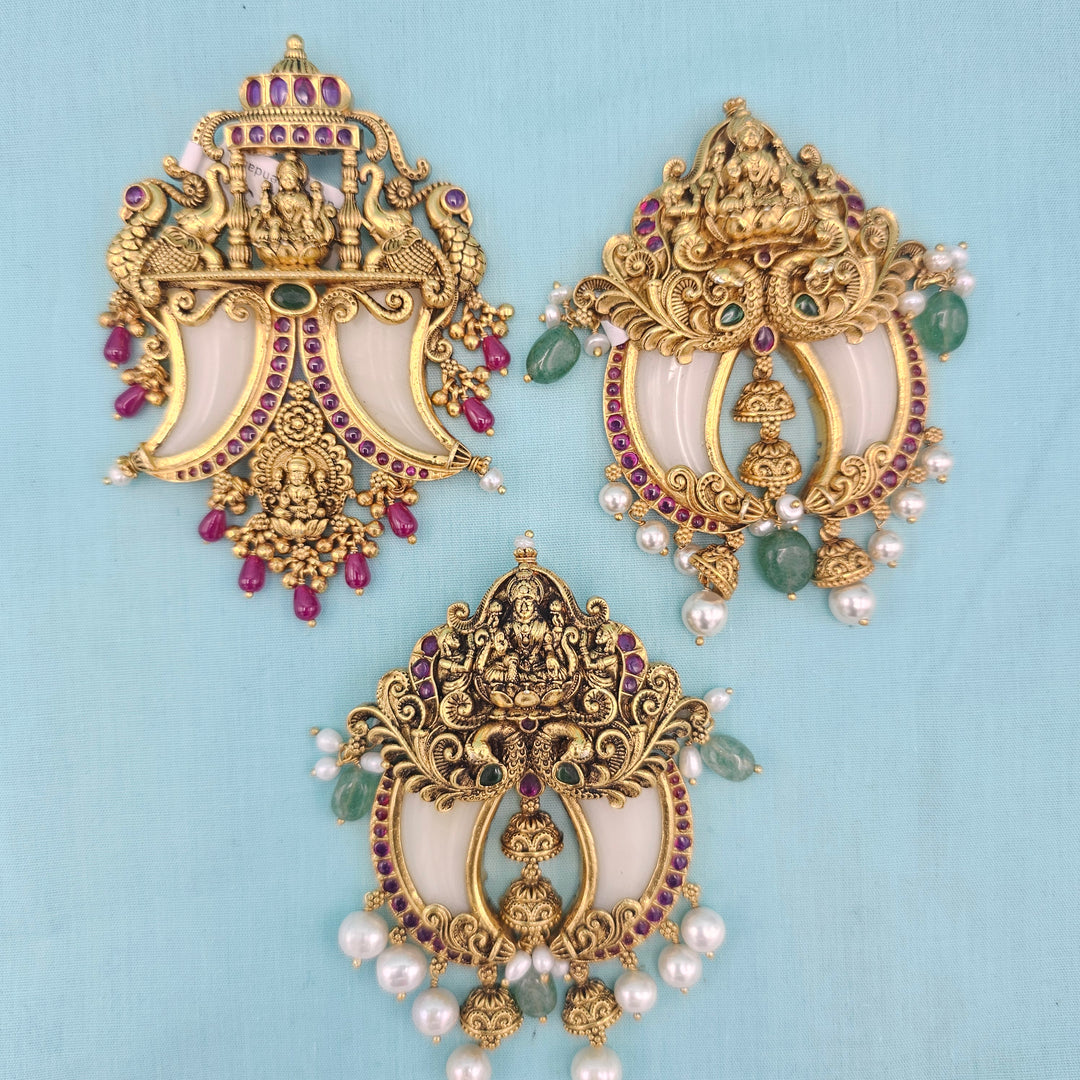 Silver Puligoru Pendants