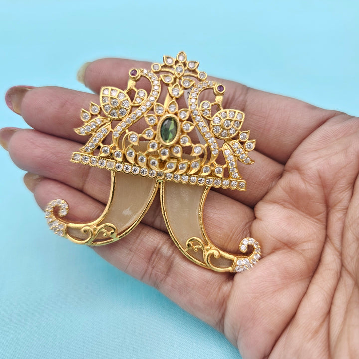 CZ Silver Puligoru Pendant
