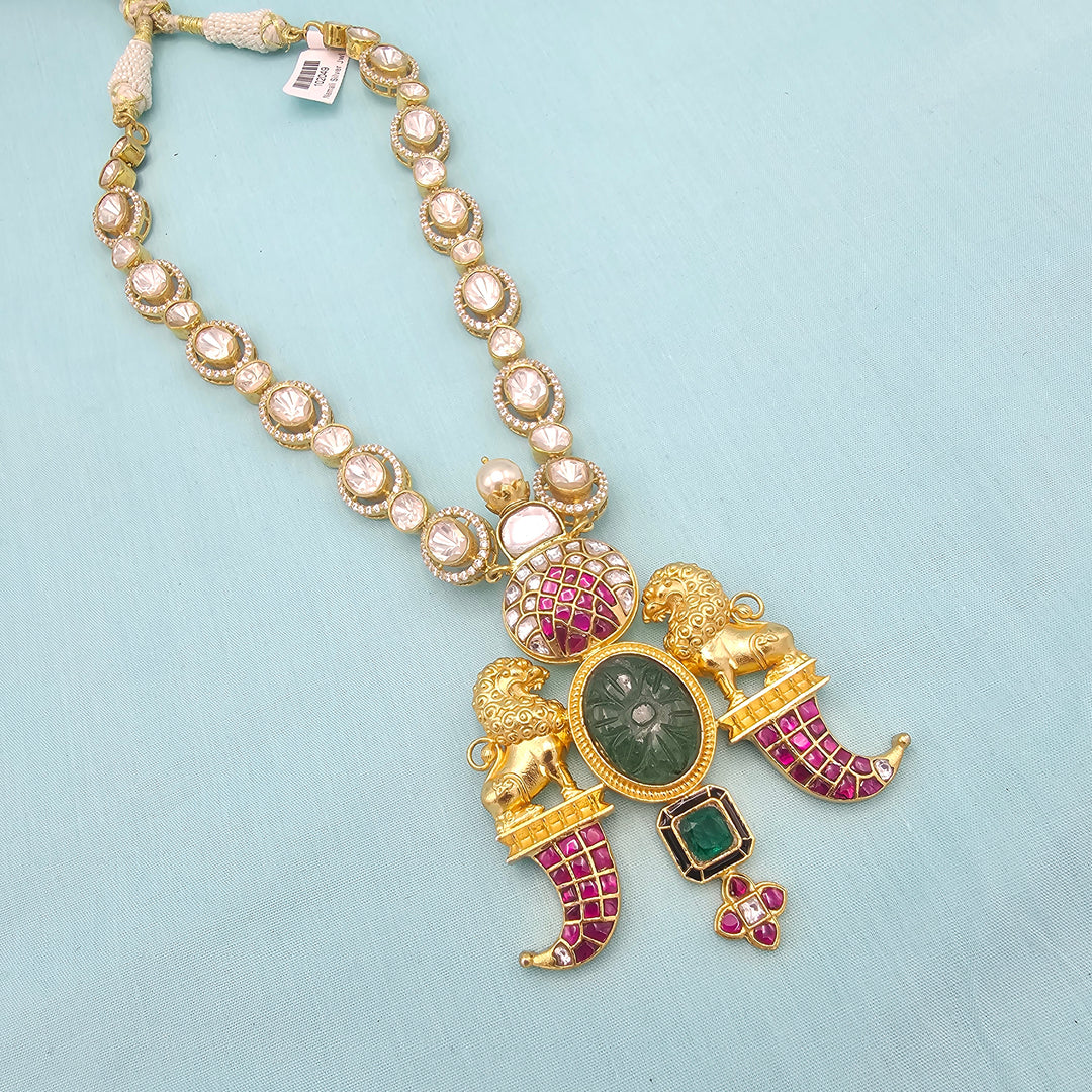 Moissanite Puligoru Necklace Set