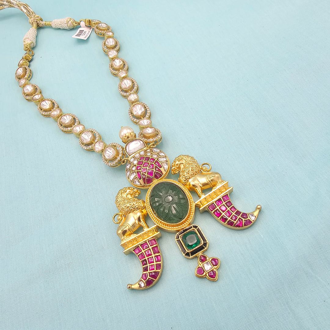 Moissanite Puligoru Necklace Set
