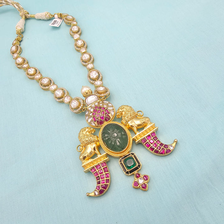 Moissanite Puligoru Necklace Set