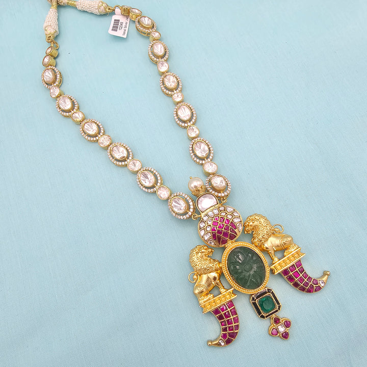 Moissanite Puligoru Necklace Set