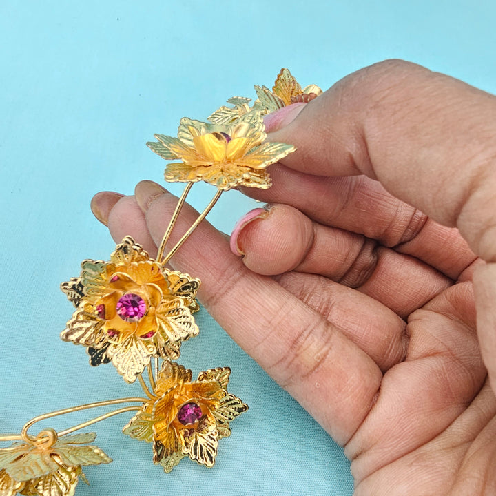 24"Silver Garland-God Idols
