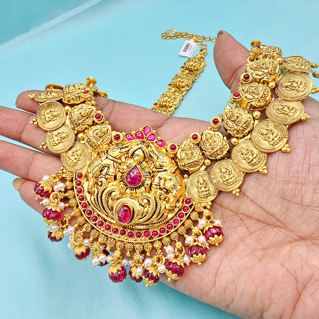 Silver Nakshi Lakshmi Nkls