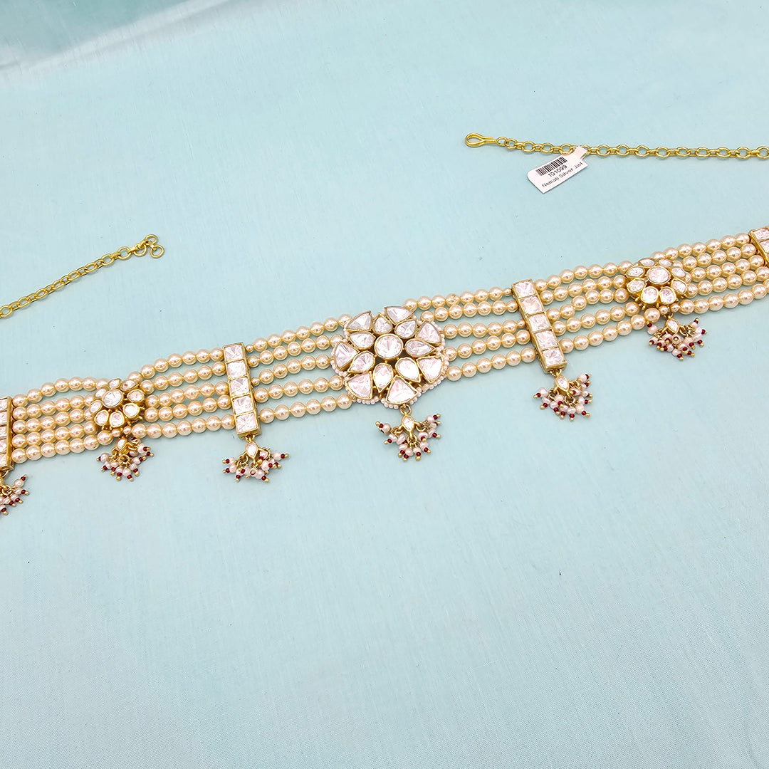 Pearl Moissanite Vaddanam