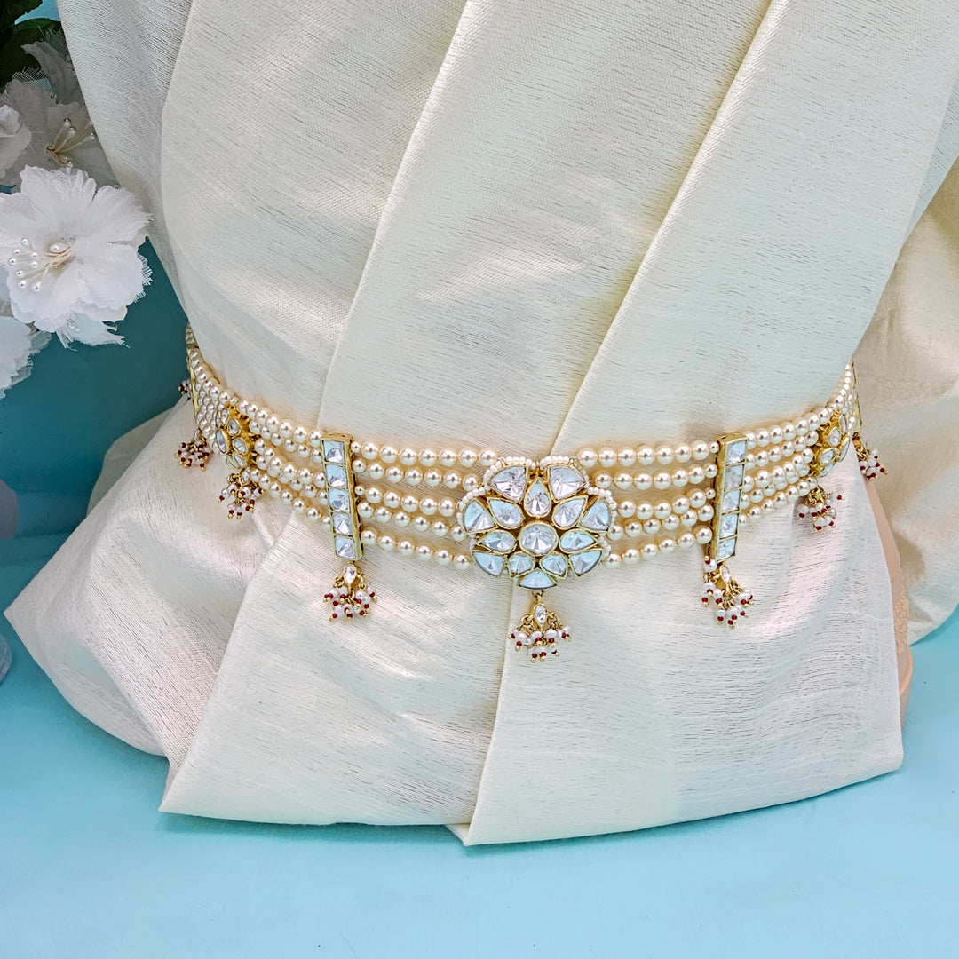Pearl Moissanite Vaddanam