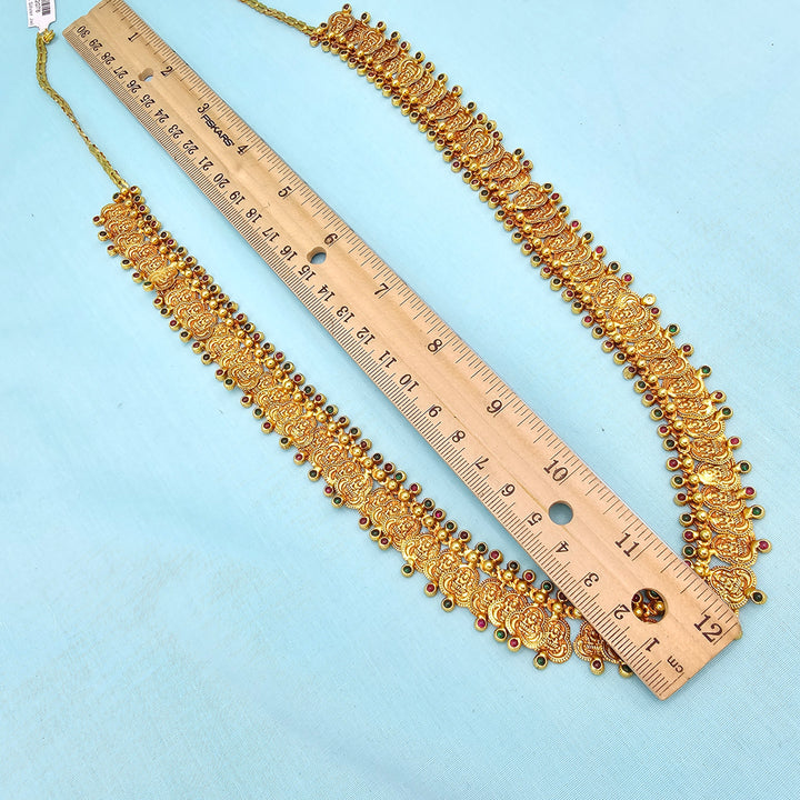 Silver 2-in-1 Haram/Waist belt