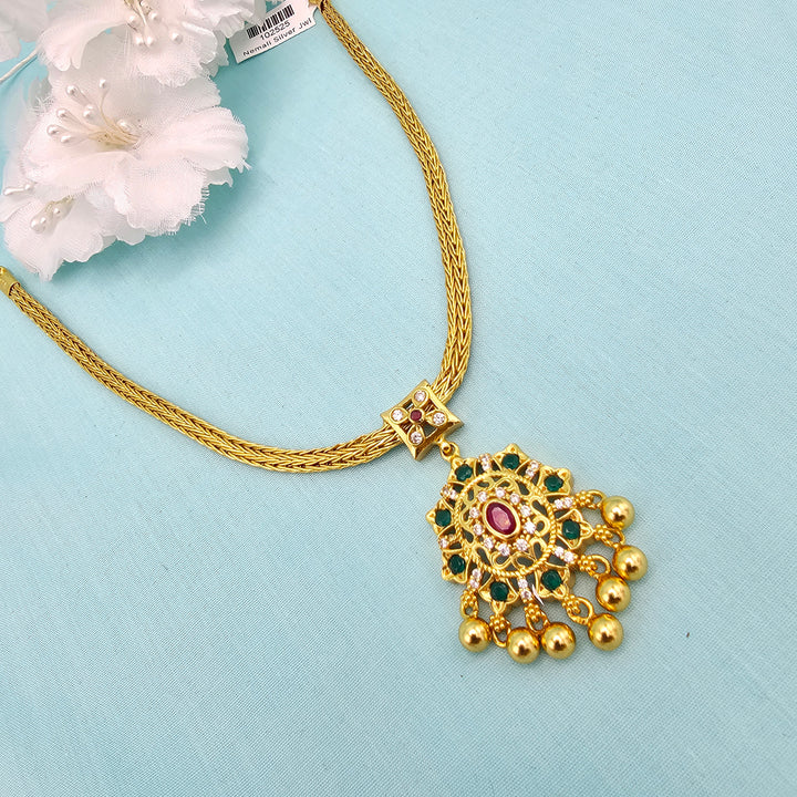 CZ Emerald Necklace