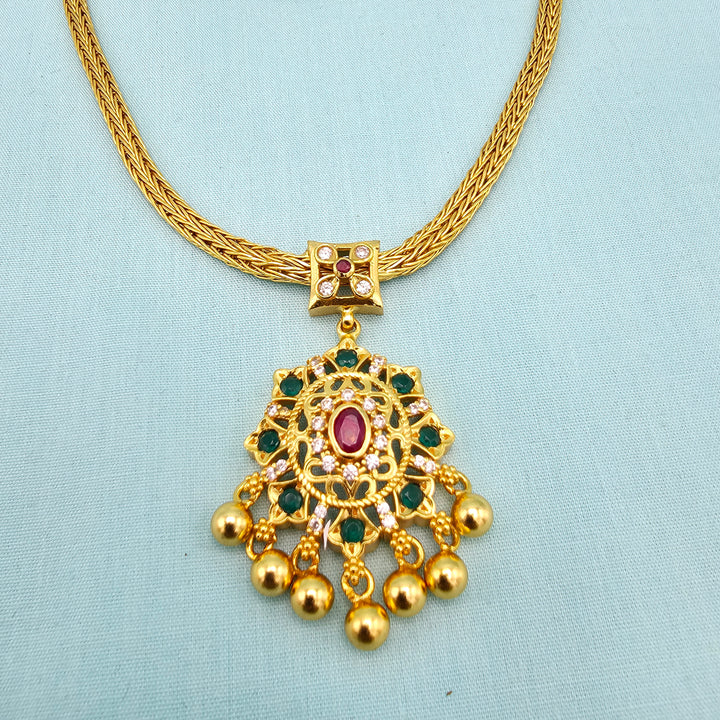 CZ Emerald Necklace