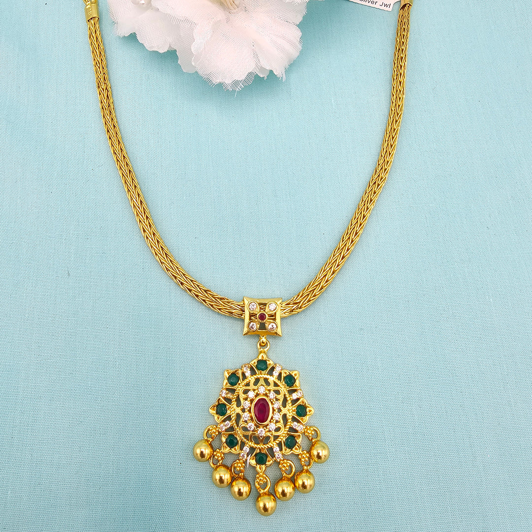 CZ Emerald Necklace