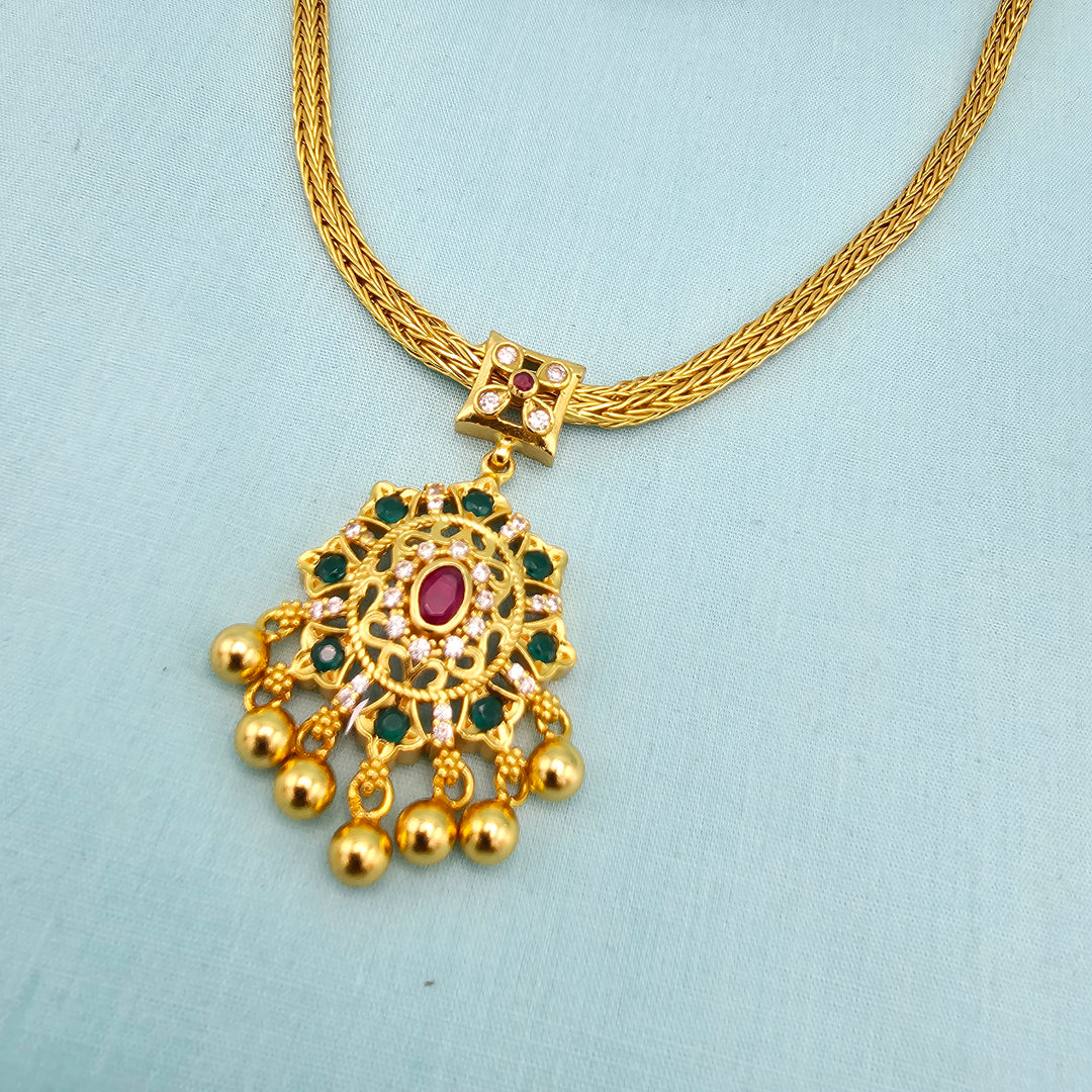 CZ Emerald Necklace