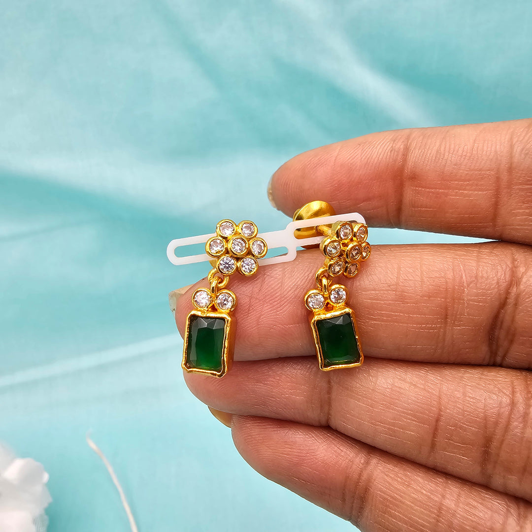 Silver 2L Emerald set