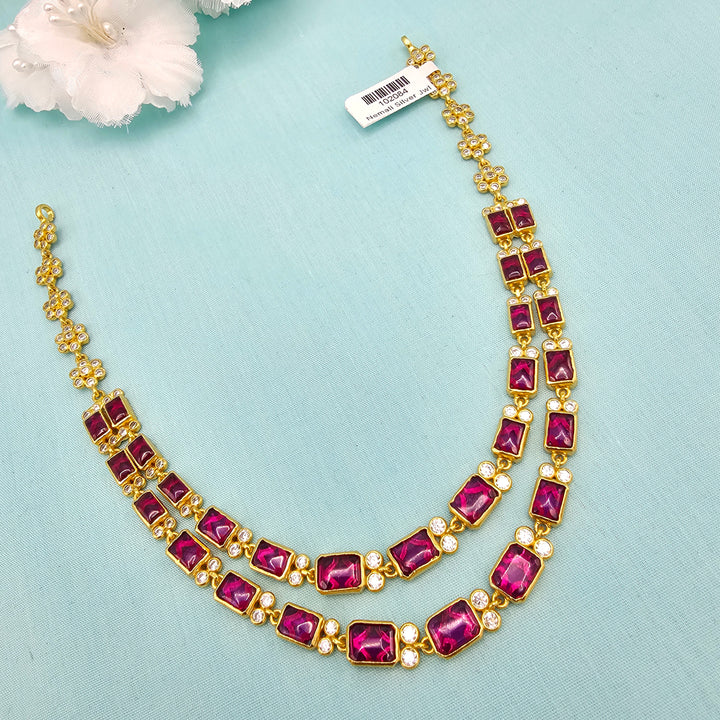 Silver 2L Ruby set