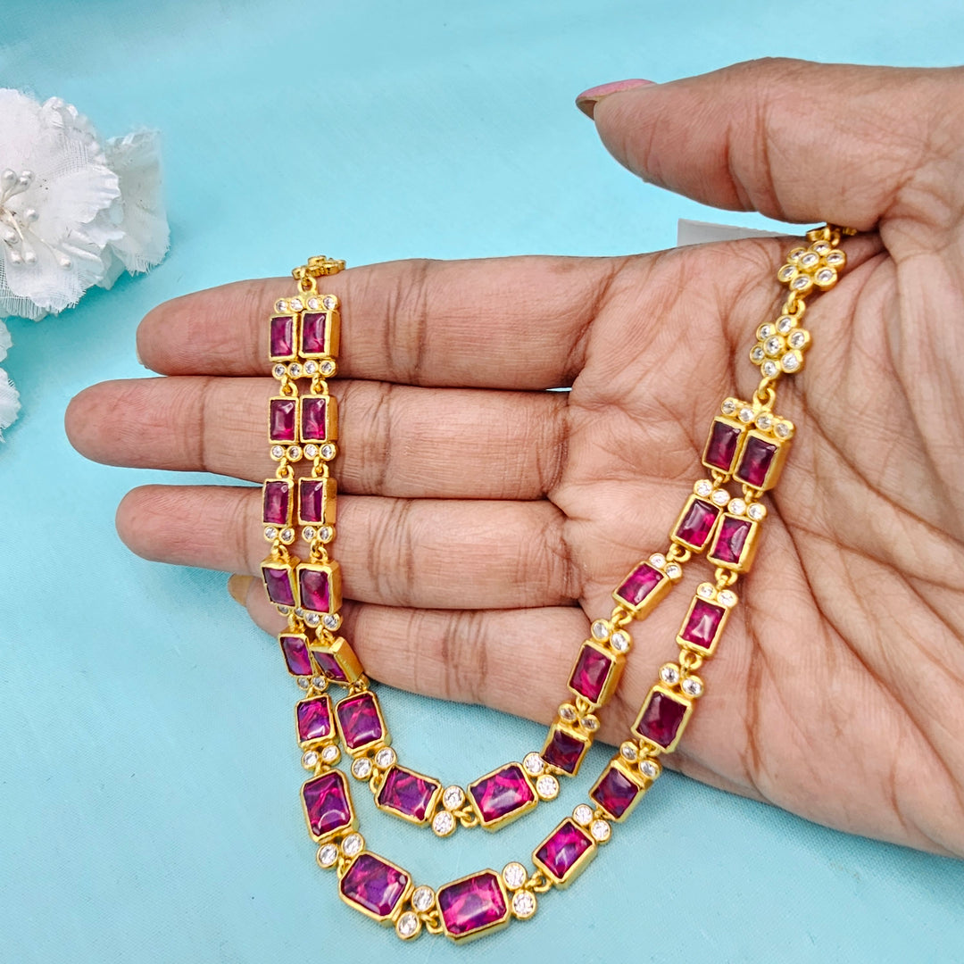 Silver 2L Ruby set