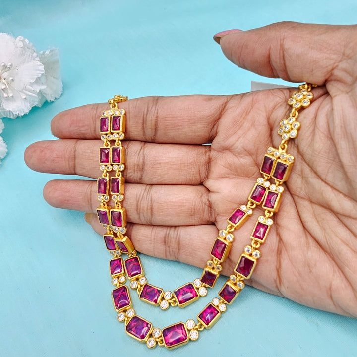 Silver 2L Ruby set