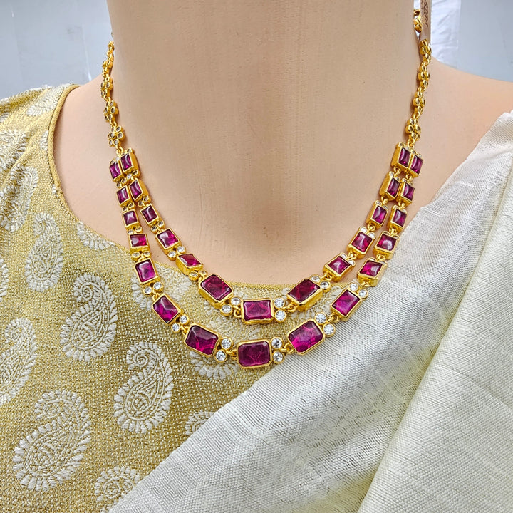 Silver 2L Ruby set
