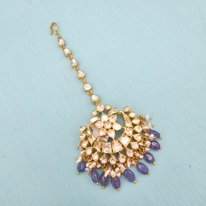 Tanzanite Moissanite Tikka