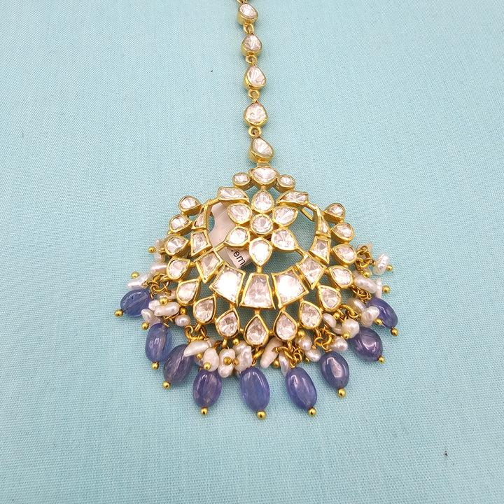 Tanzanite Moissanite Tikka