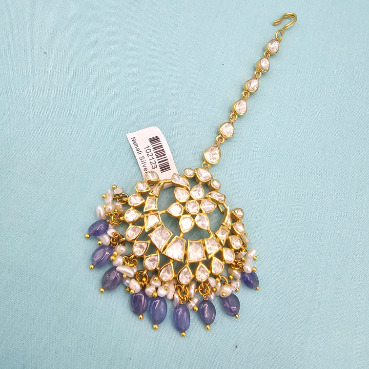 Tanzanite Moissanite Tikka