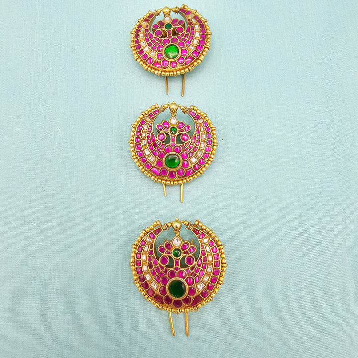 Silver Kundan Jada billalu