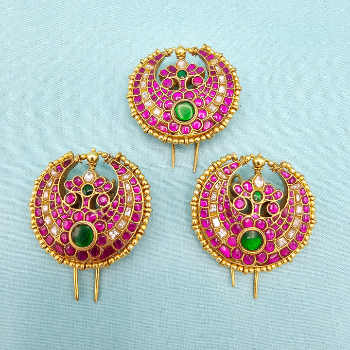 Silver Kundan Jada billalu