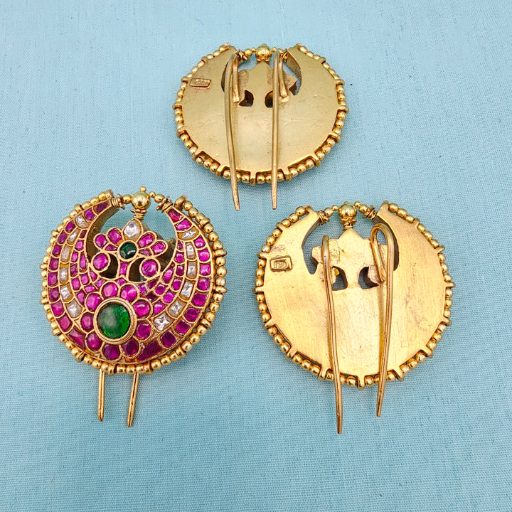 Silver Kundan Jada billalu