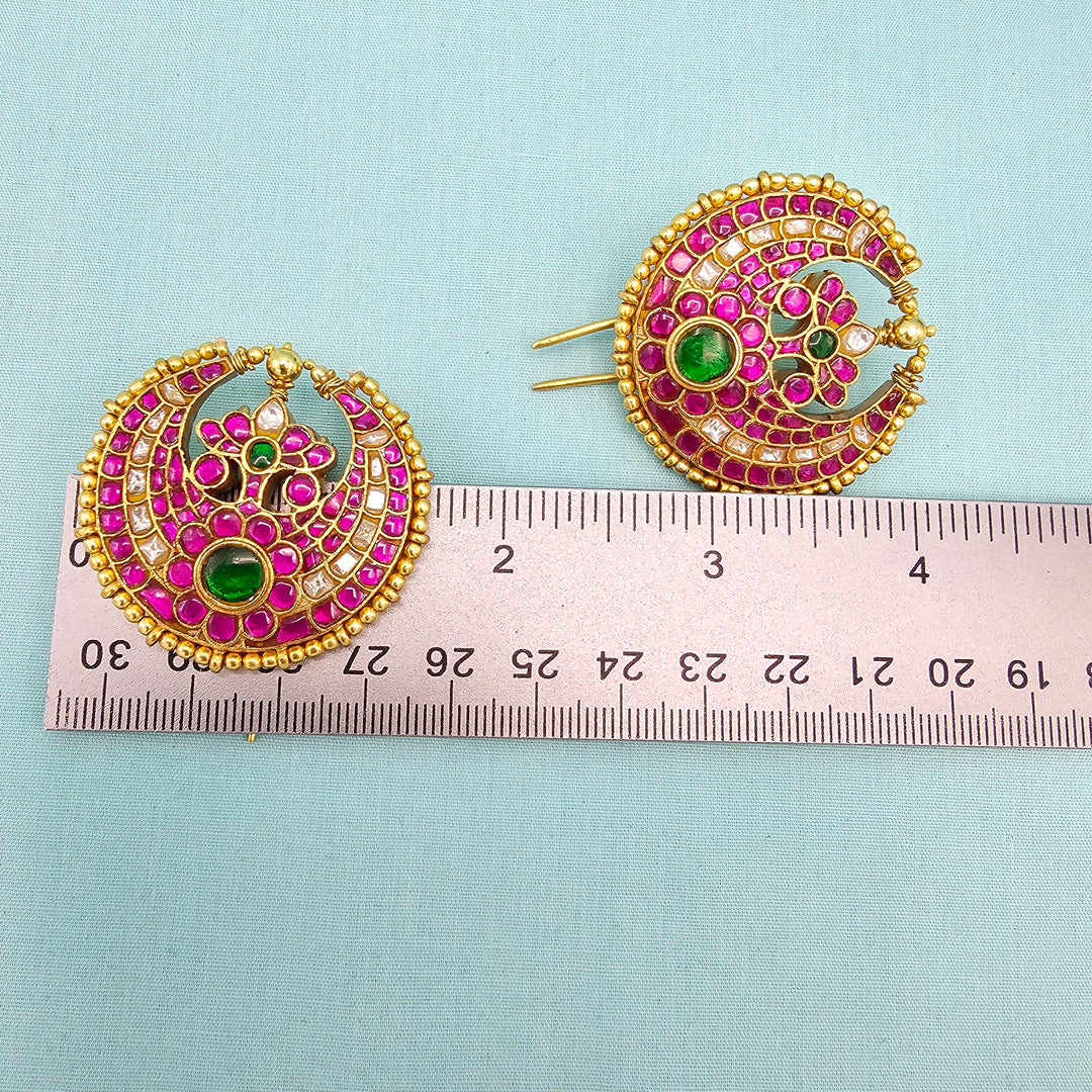 Silver Kundan Jada billalu