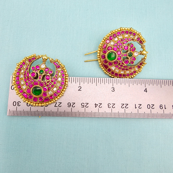 Silver Kundan Jada billalu