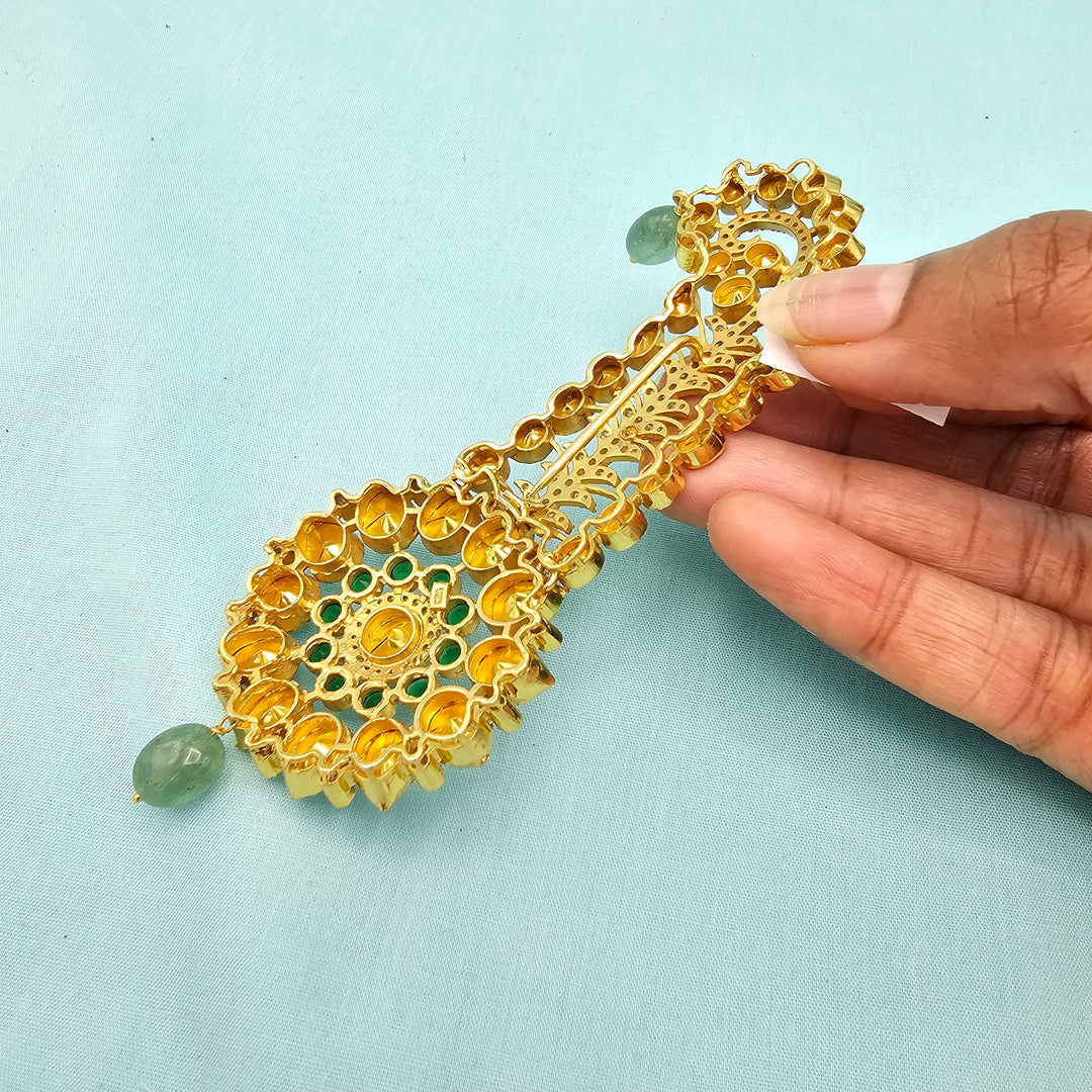 Men’s moissanite Pagidi Brooch