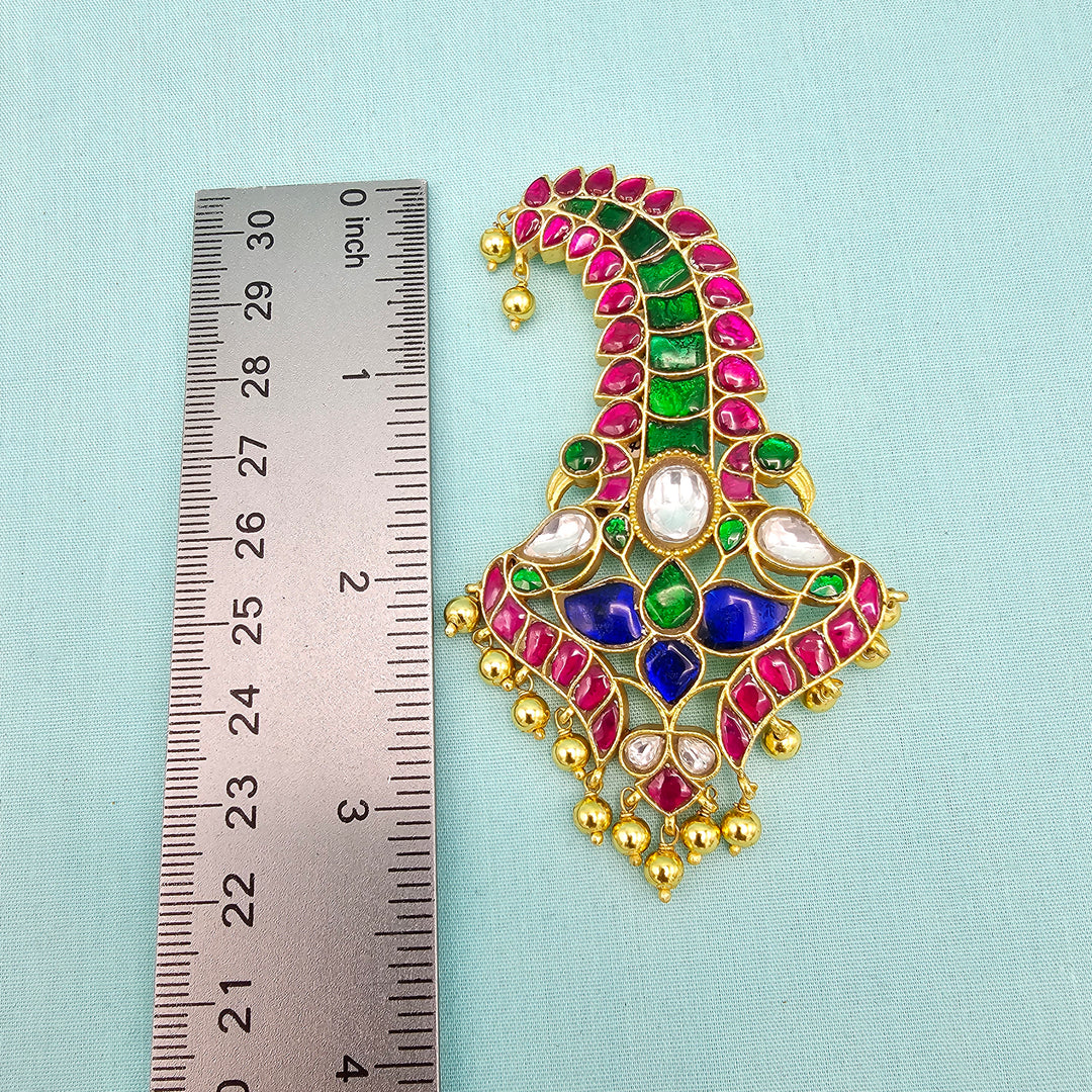Men’s Kundan Pagidi Brooch