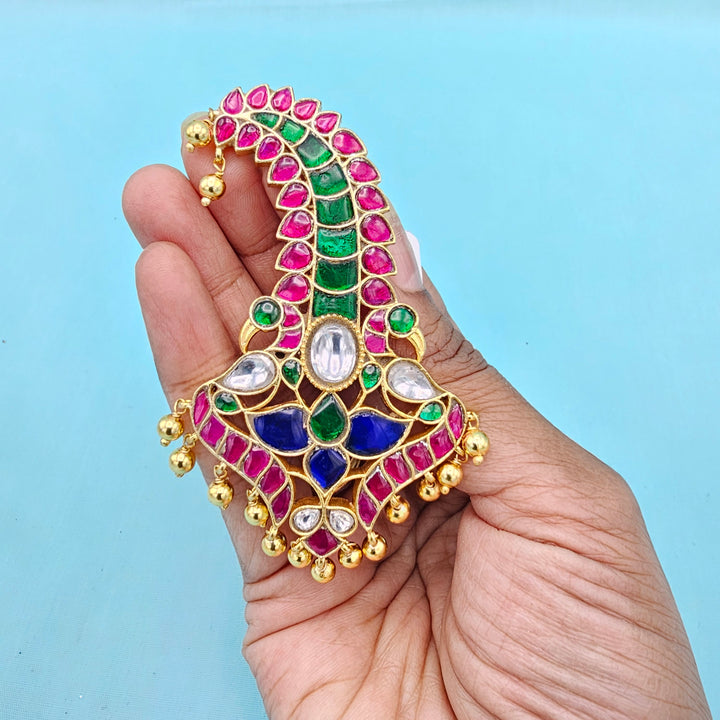 Men’s Kundan Pagidi Brooch