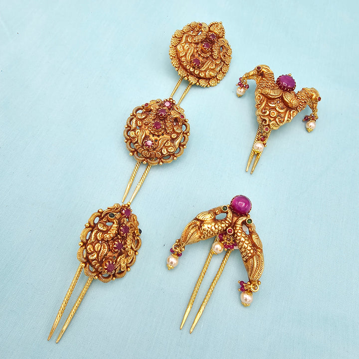 Silver Nakshi Jada billalu