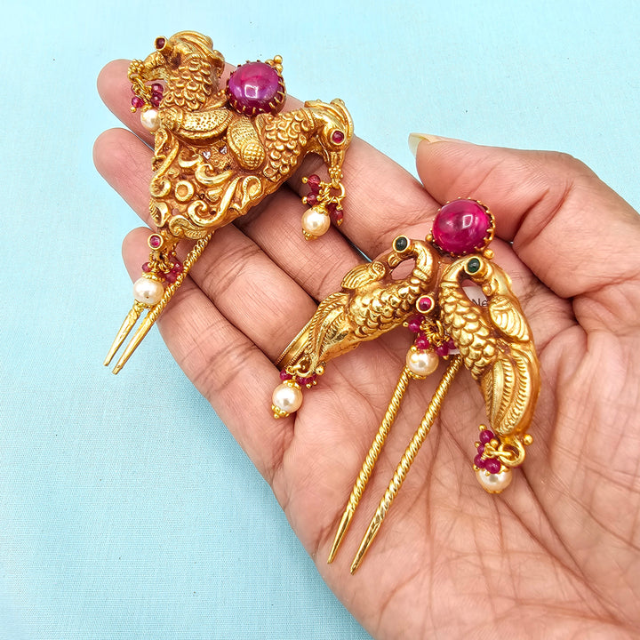 Silver Nakshi Jada billalu