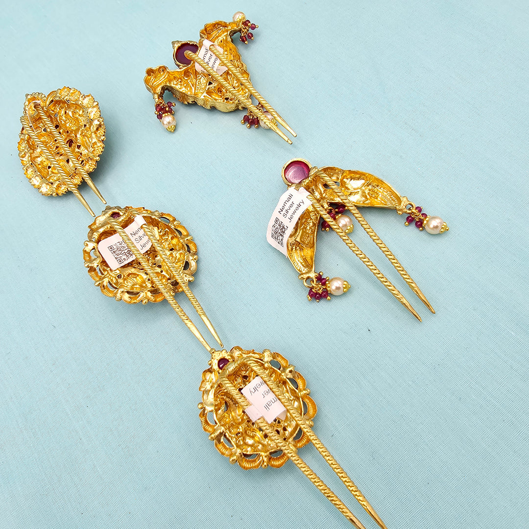 Silver Nakshi Jada billalu