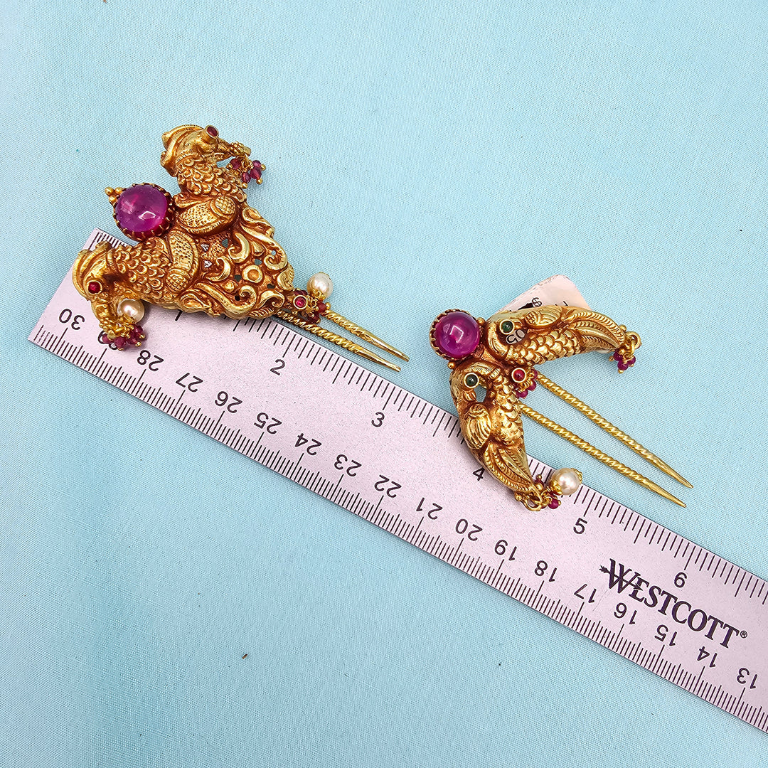 Silver Nakshi Jada billalu