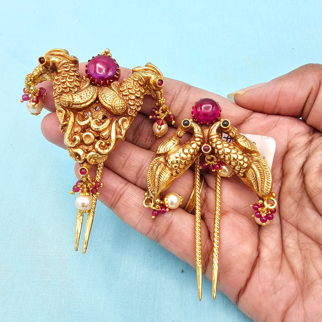 Silver Nakshi Jada billalu