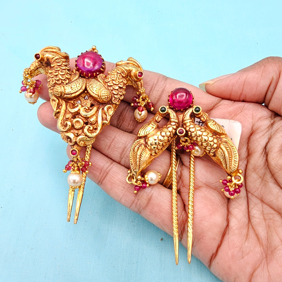 Silver Nakshi Jada billalu