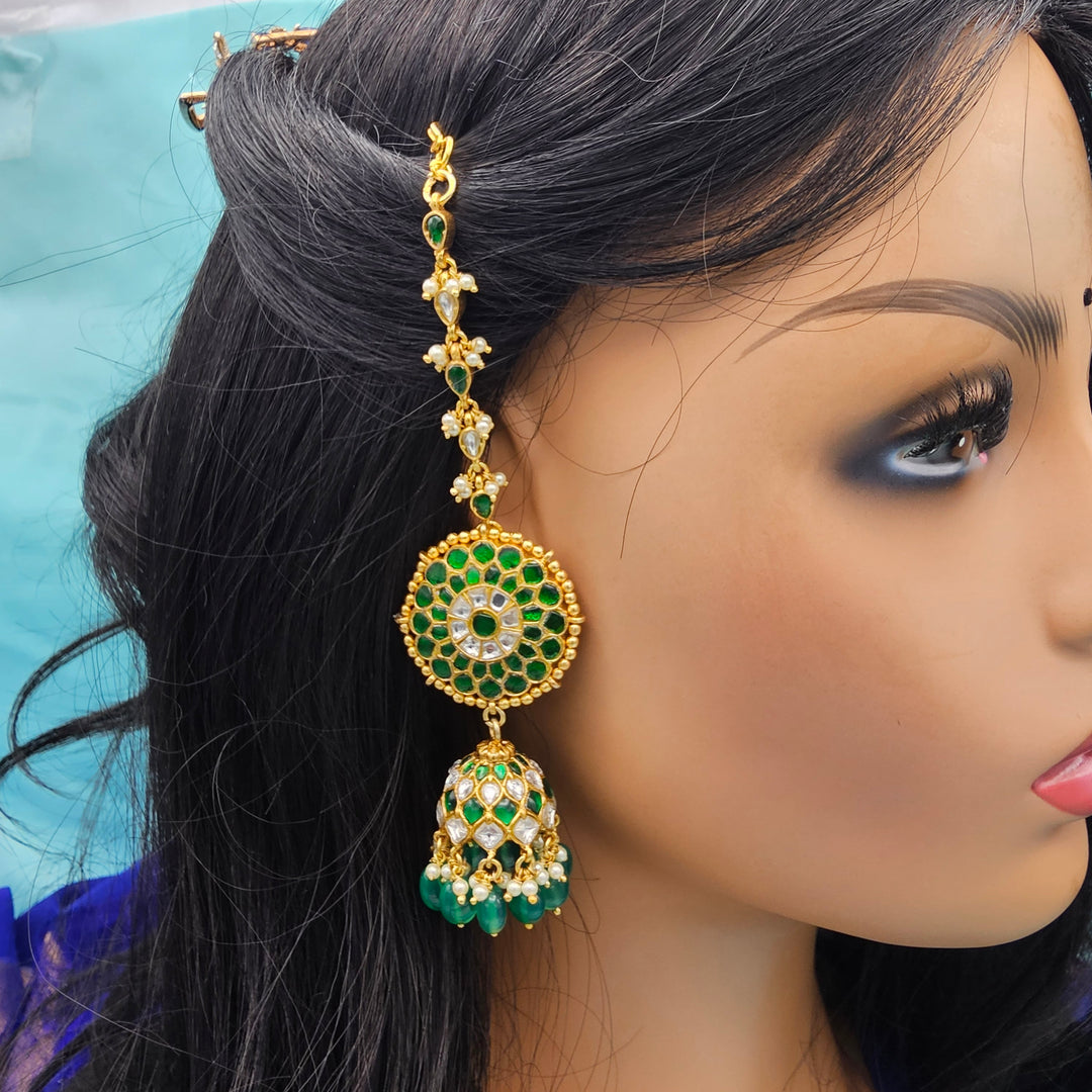 Silver Kundan Matilu