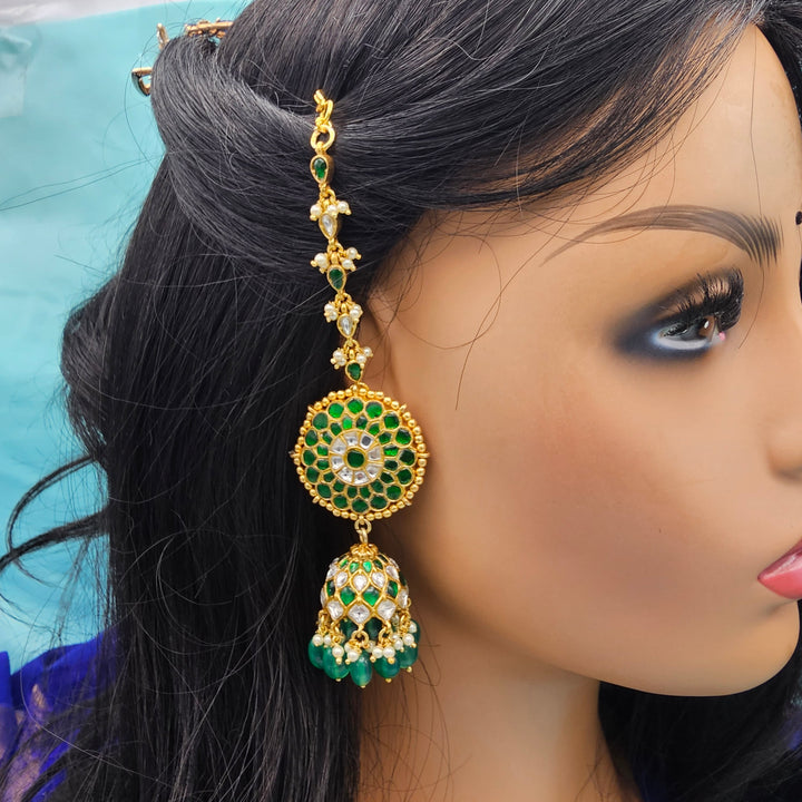 Silver Kundan Matilu