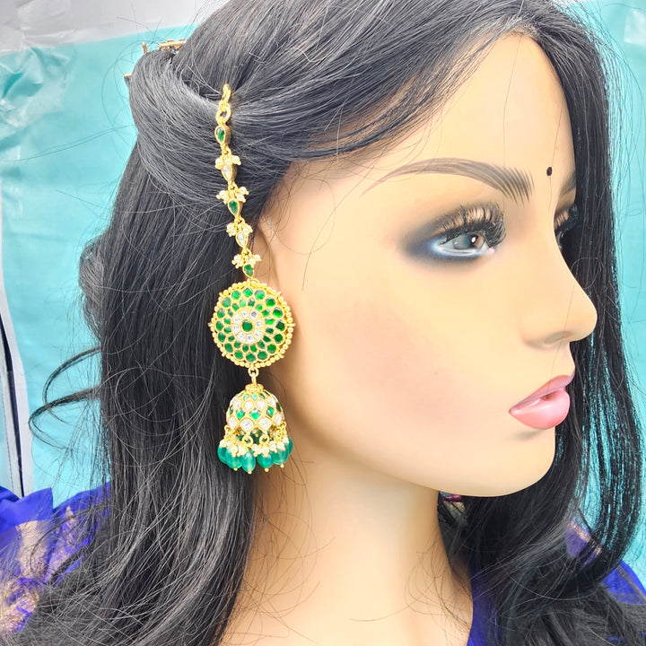 Silver Kundan Matilu