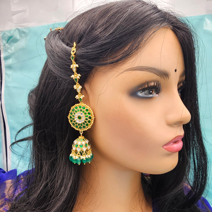 Silver Kundan Matilu