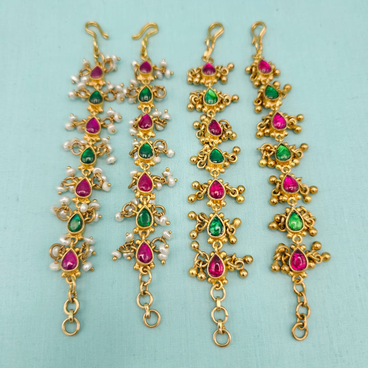 Silver Kundan Matilu