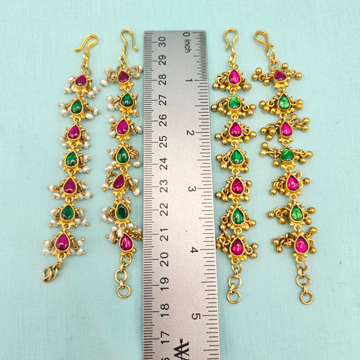 Silver Kundan Matilu