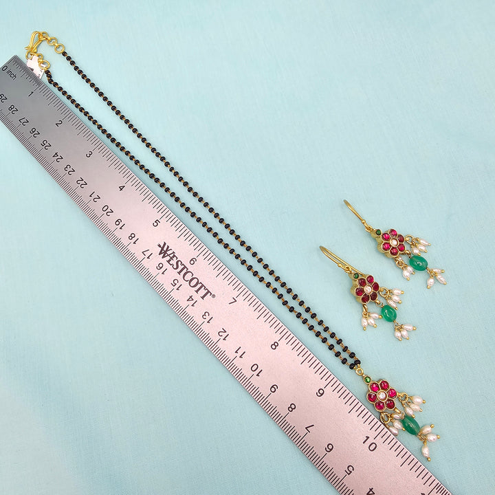 20" Kundan Mangalsutra set